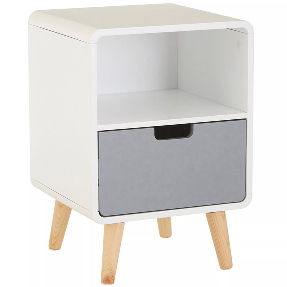 Premier Housewares Milo Single Drawer Cabinet Image 2
