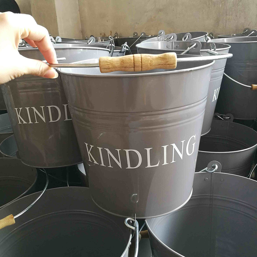 Inglenook Fireside Ash Bucket with Lid Image 2
