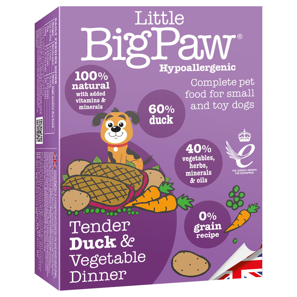 Little BigPaw Dog Food Duck Dinner 150g Image 1