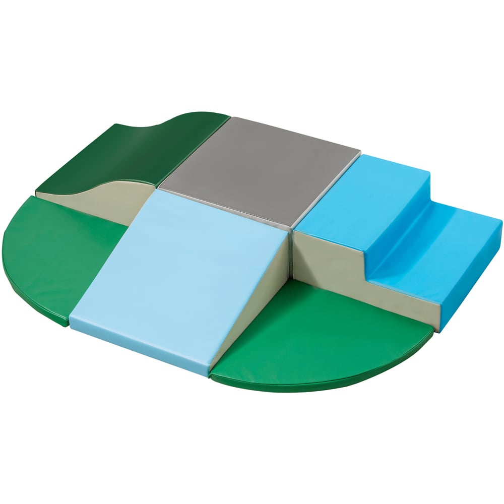 Tommy Toys Kids 6 Piece Soft Climber Blocks Play Set Image 1