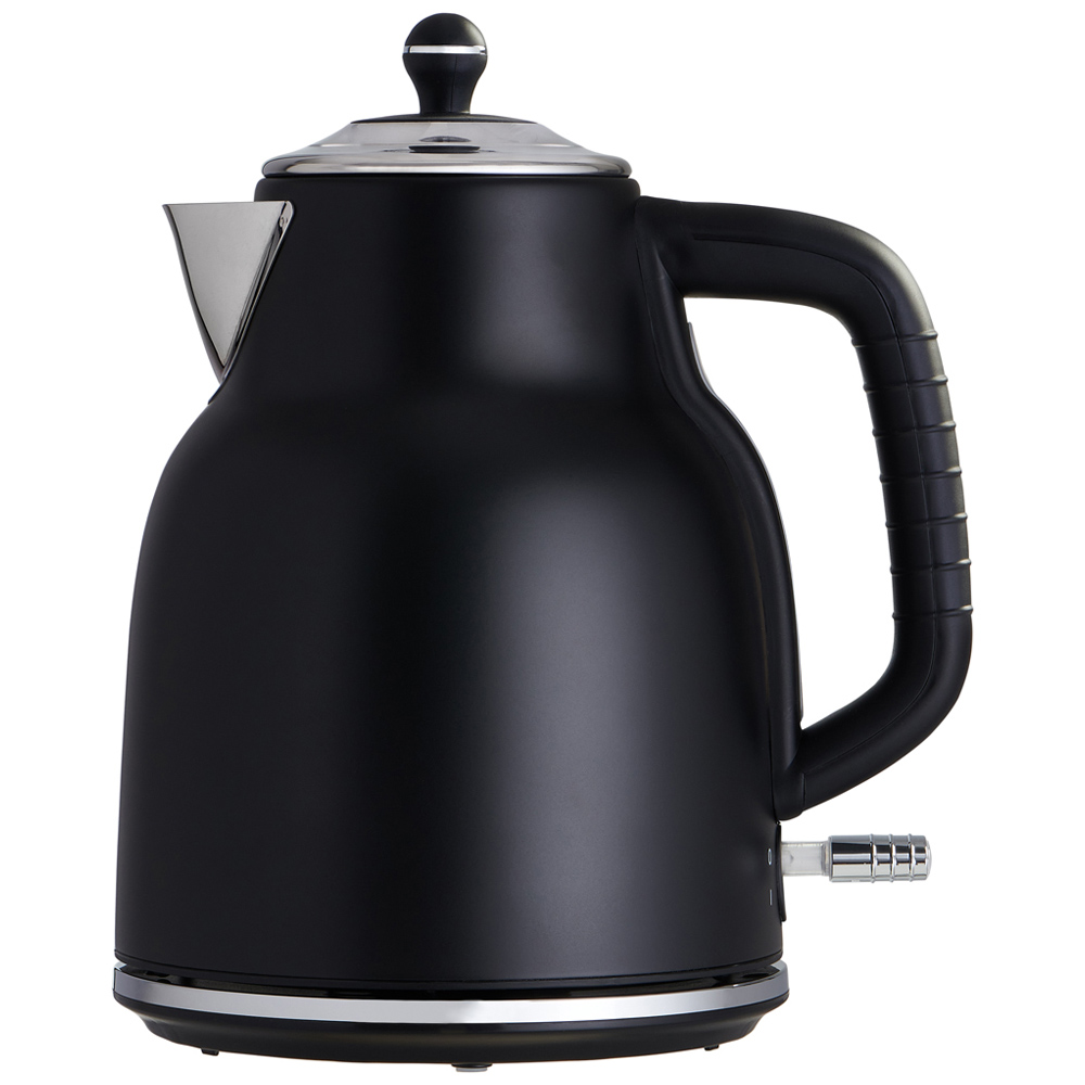 Wilko Matt Black 1.7L Kettle Wilko