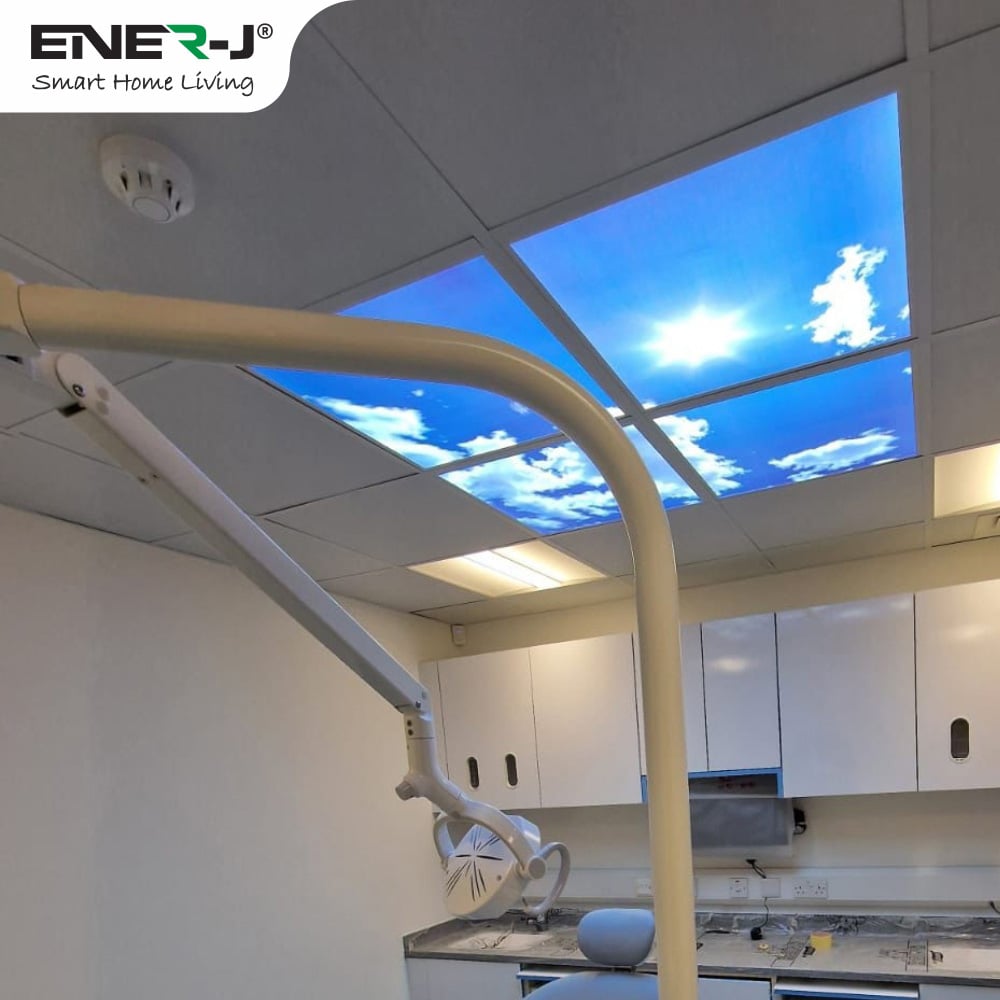 ENER-J 4 Sky Cloud 3D LED Panel Set Image 3