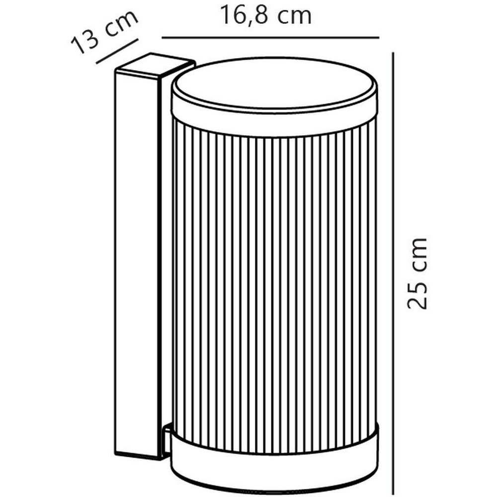 Nordlux Coupar White Wall Lantern Image 5