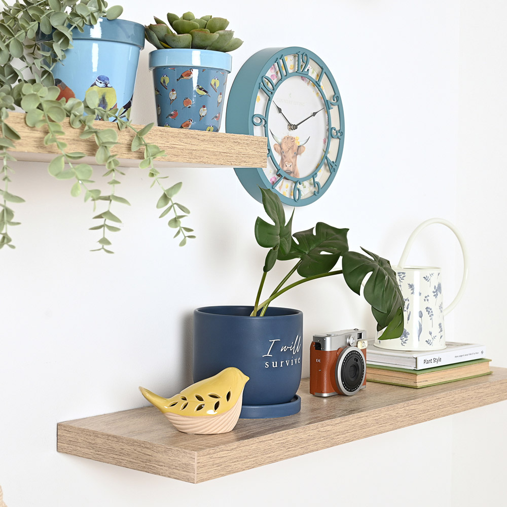 Country Living Bird Motif Planter Set of 2 Image 2