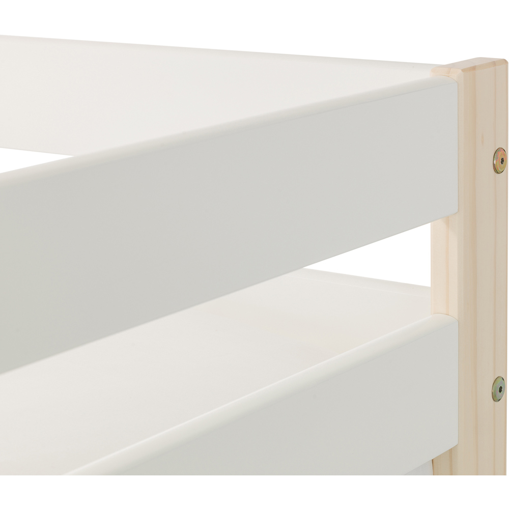 Julian Bowen Nova White and Pine Two Tone Bunk Bed Image 7