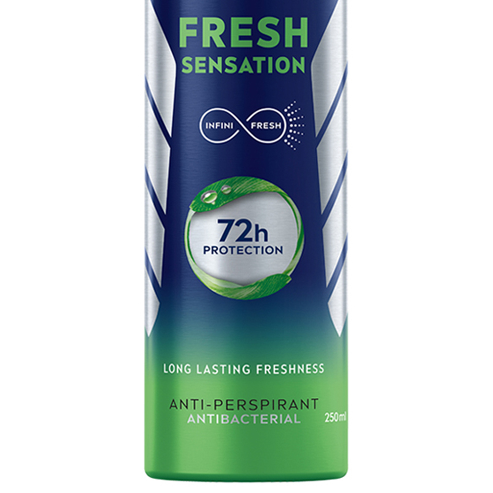 Nivea Men Fresh 72H Antiperspirant Spray 250ml Image 3