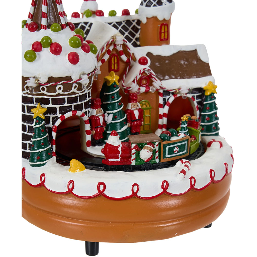 Living and Home Christmas Castle LED Music Box Image 5