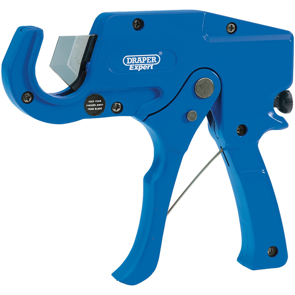 Draper Expert Plastic Pipe and Moulding Cutter 35mm Image 1