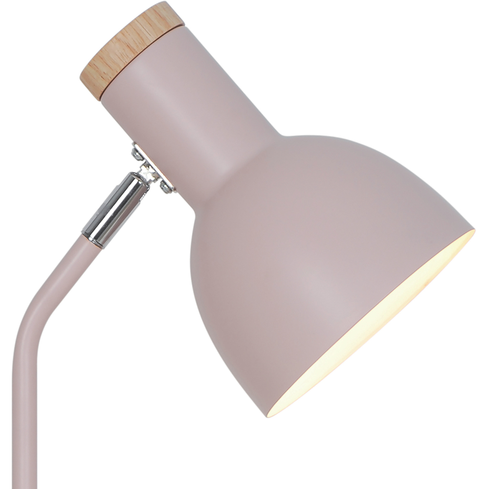 Nordlux Devone E27 Dusty Rose Table Lamp Image 4