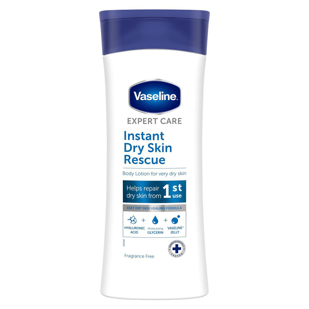 Vaseline Expert Care Instant Dry Skin Rescue Body Lotion 400ml 6 Pack Image 2