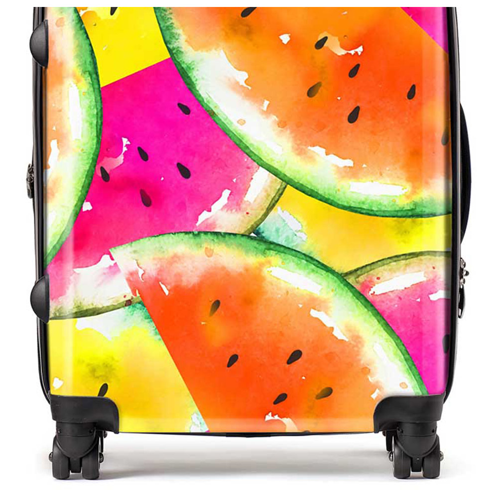 Warren Reed Designer Large Watermelon Design Suitcase Image 2