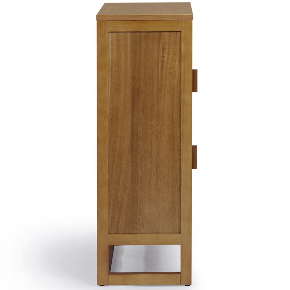 Teamson Home Hatteras 2 Door Natural Accent Cabinet Image 4