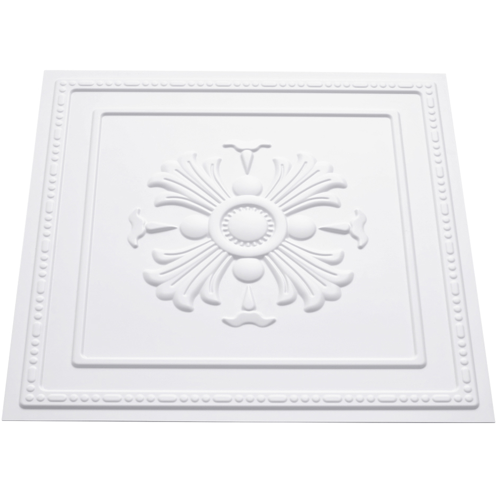 Living and Home Matt White 3D Wave Wall Panel 12 Pack Image 3