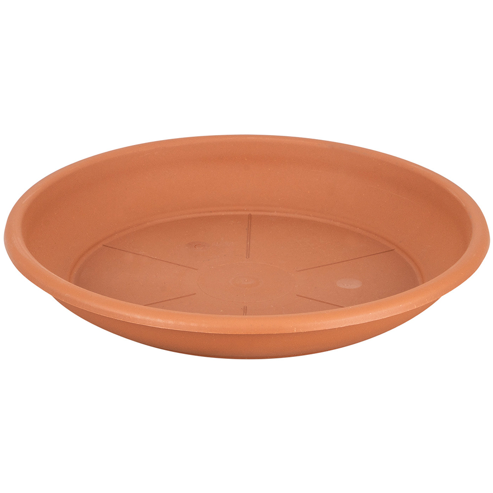 Round Terracotta Plant Pot Saucer 28cm Image