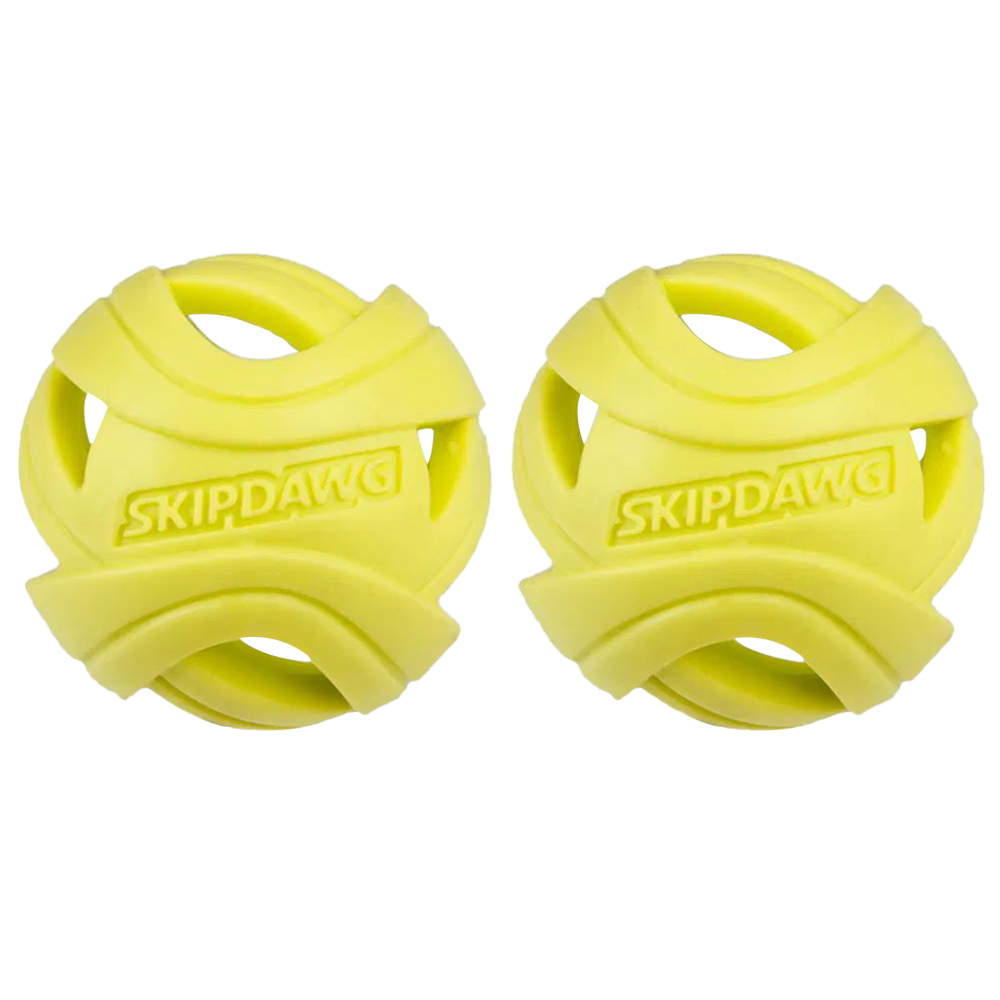 Skipdawg Breezy Dog Toy Ball 2 Pack Image 1