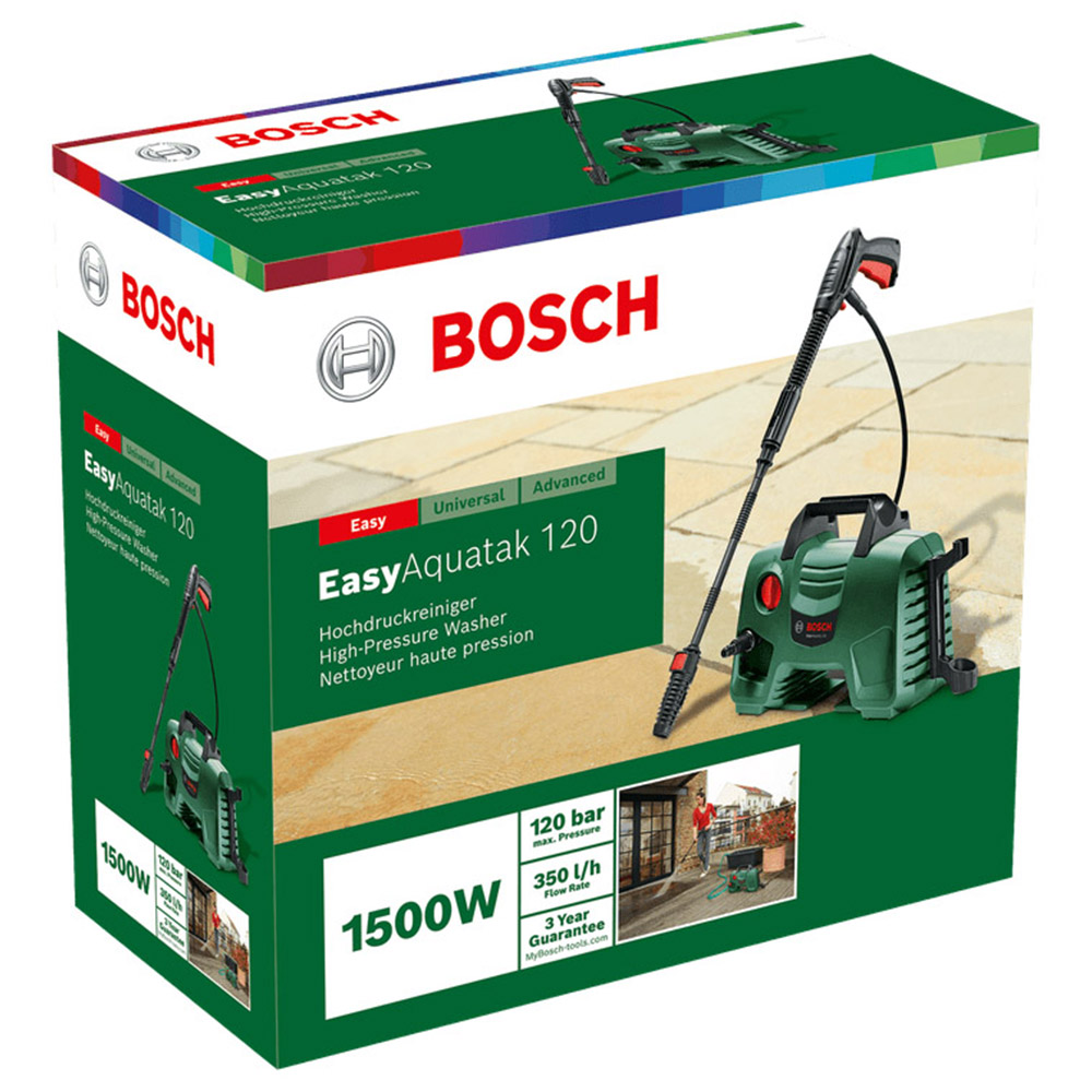 Bosch BOEA120 Pressure Washer 1500W Image 4