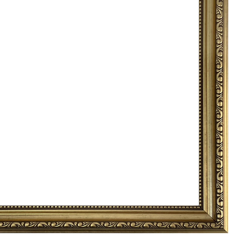 Frames by Post Shabby Chic Antique Gold Photo Frame 18 x 12 Inch Image 3