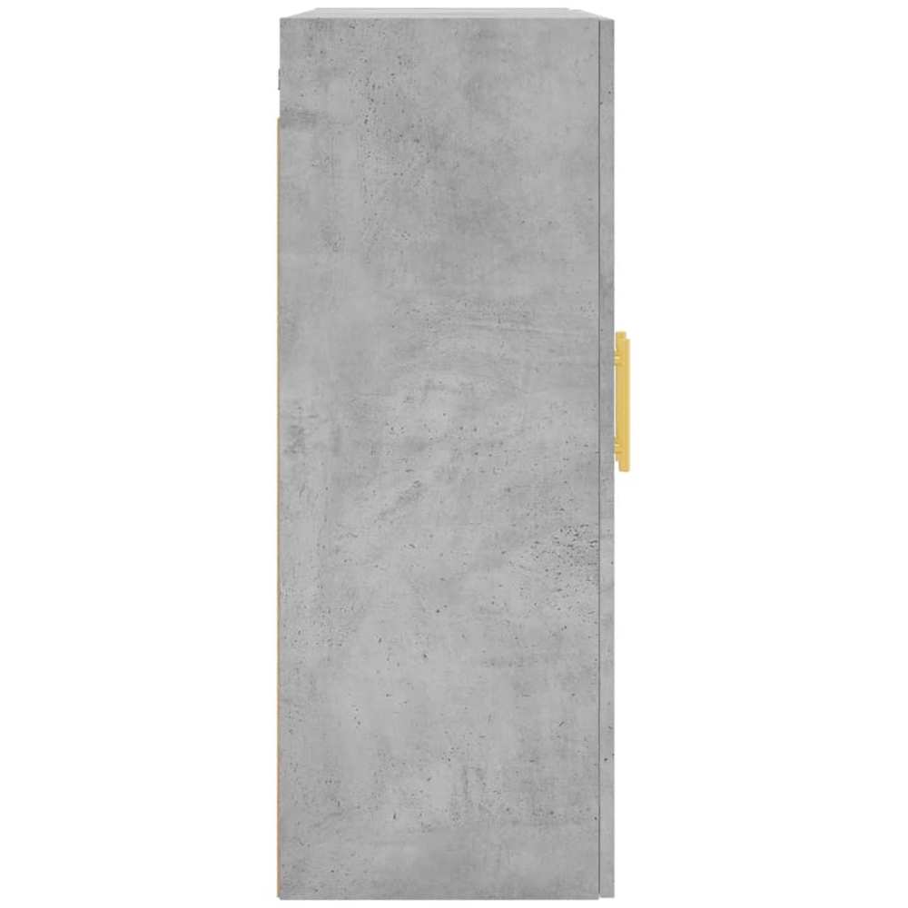 vidaXL 2 Door Concrete Grey Wall Mounted Cabinet Image 6