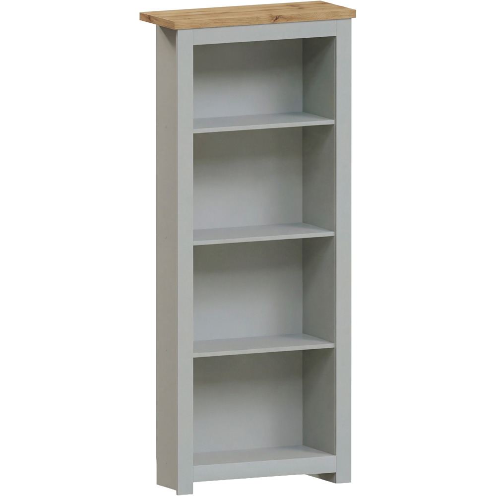 VIDA DESIGNS Arlington 4 Shelf Grey Bookcase Image 2
