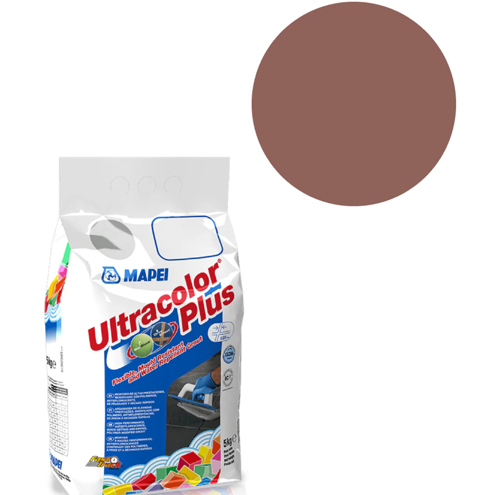 MAPEI Ultracolour Plus 143 Terracotta Grout 5kg Image 2