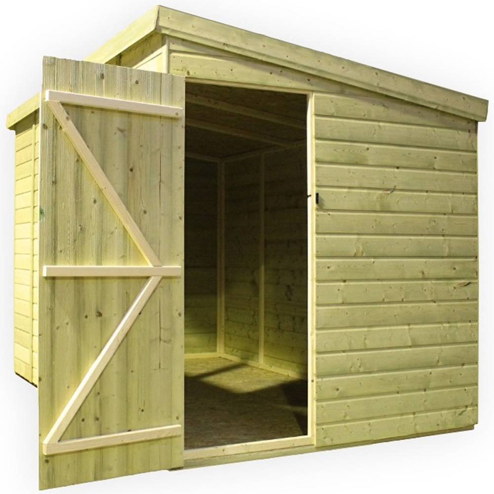Empire Sheds 2500 9 x 7ft Tongue and Groove Pent Garden Shed Image 3