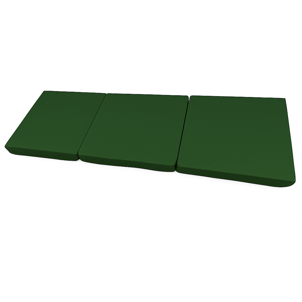 House Of Home Bottle Green Memory Foam Foldable Z Bed Image 2