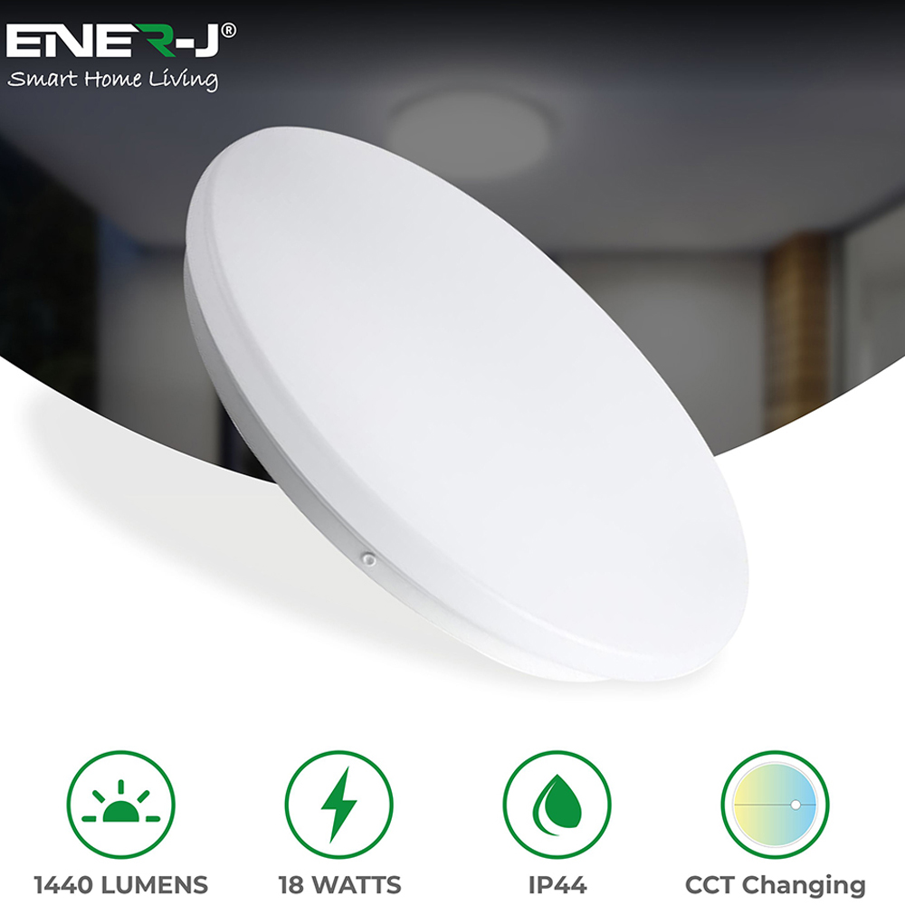 ENER-J 18W LED Ceiling Light with Changeable CCT Image 6