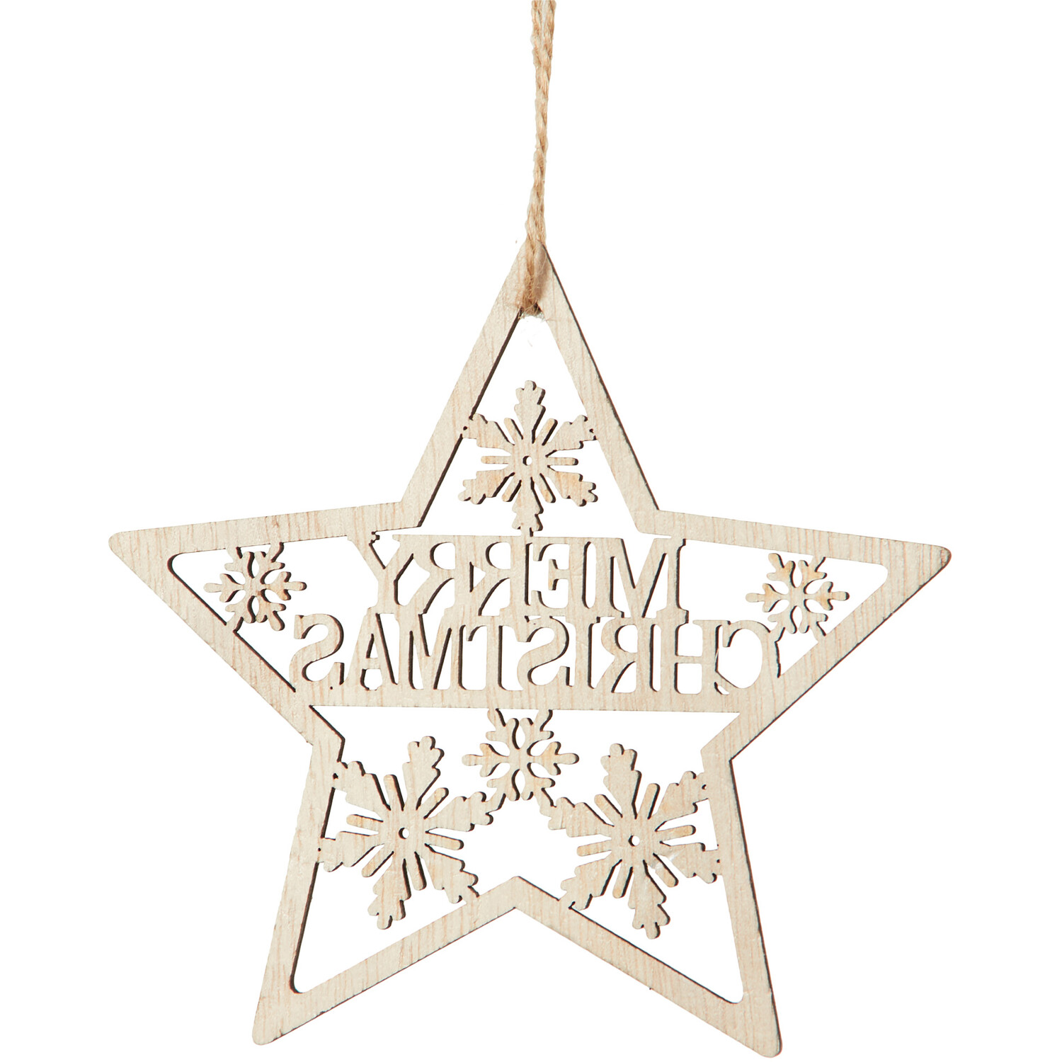 Merry Christmas Sage Hanging Decoration - Green Image 6
