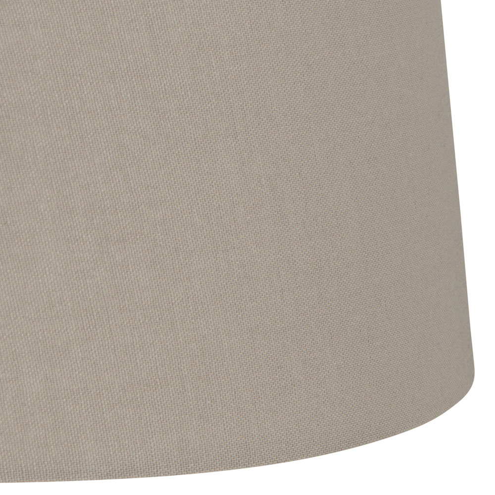 Wilko Light Grey Tapered Shade 33cm Image 3