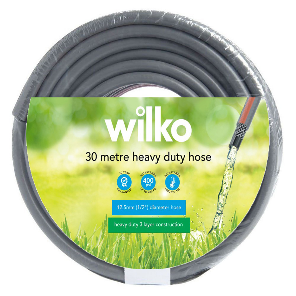 Wilko Heavy Duty Garden Hose 30m Image 1