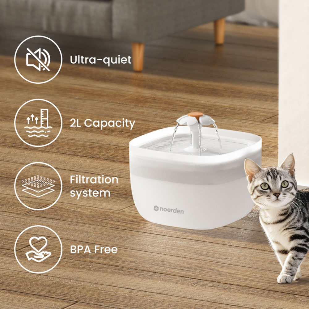 noerden Pawquench Quiet Pet Water Dispenser Image 2