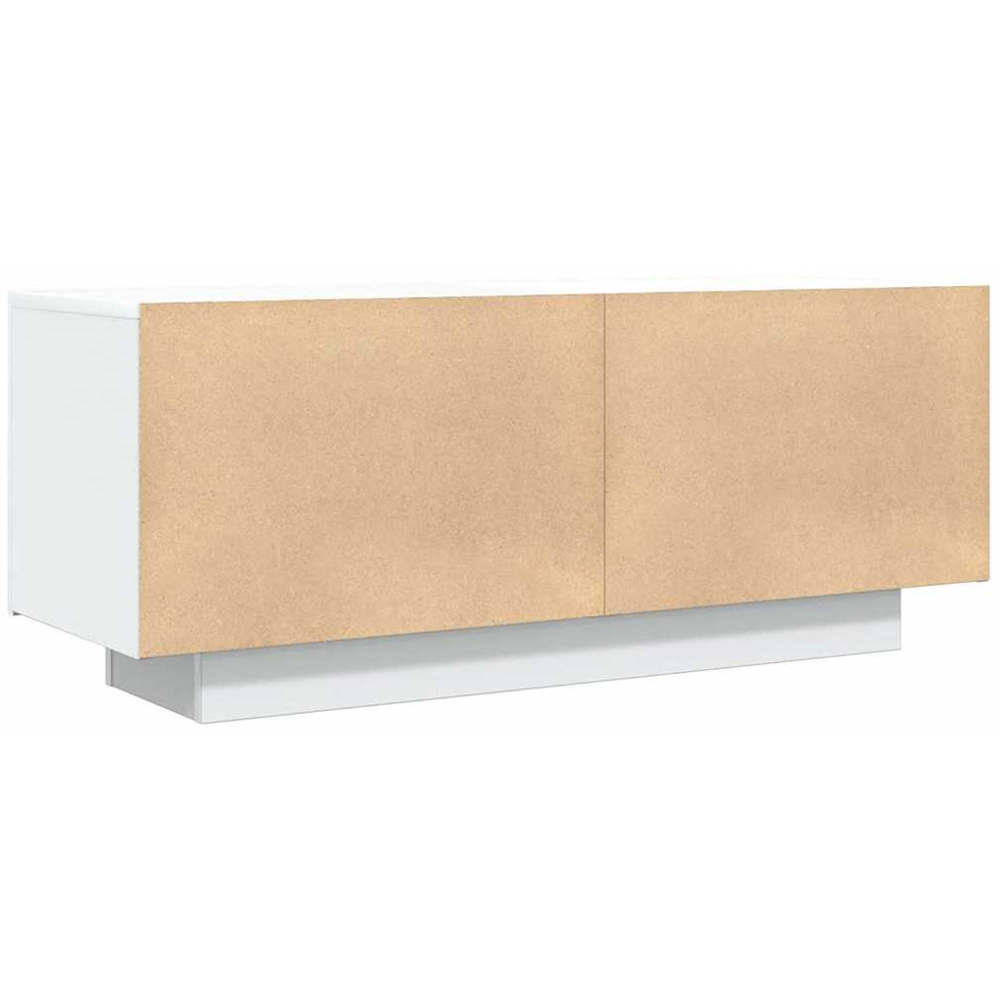 vidaXL 2 Door White TV Cabinet Image 6