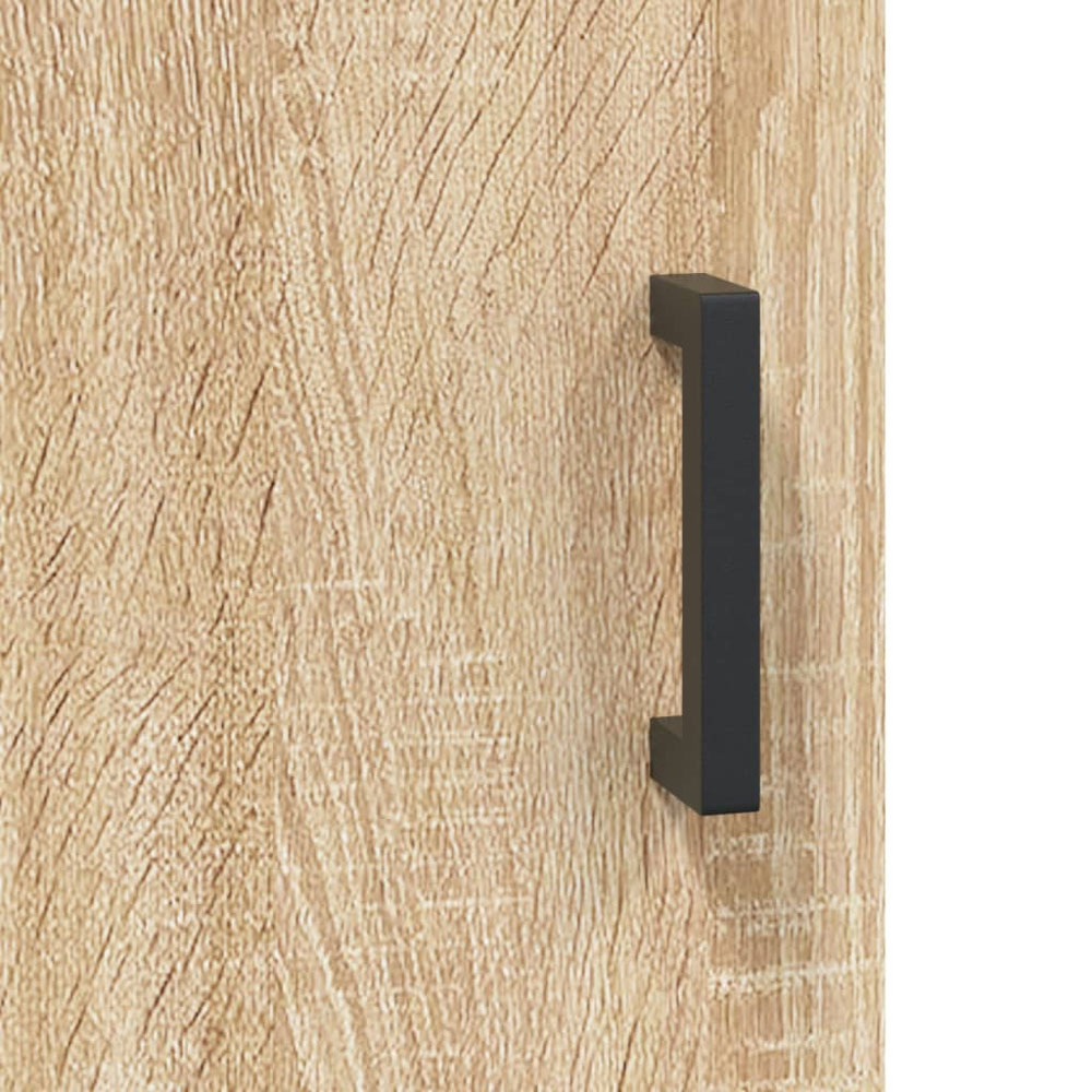 vidaXL 2 Door 2 Drawer Sonoma Oak Sideboard Image 9