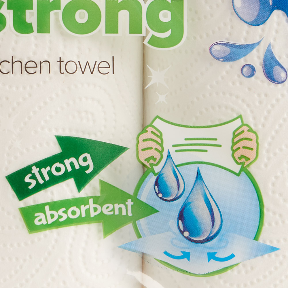 Wilko Super Strong Kitchen Towel 2pk 3 ply Image 4
