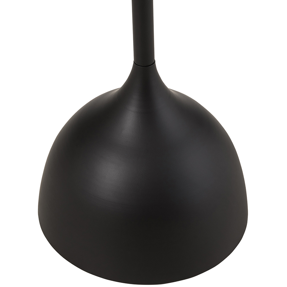 Living and Home Black Round Side Table Image 5
