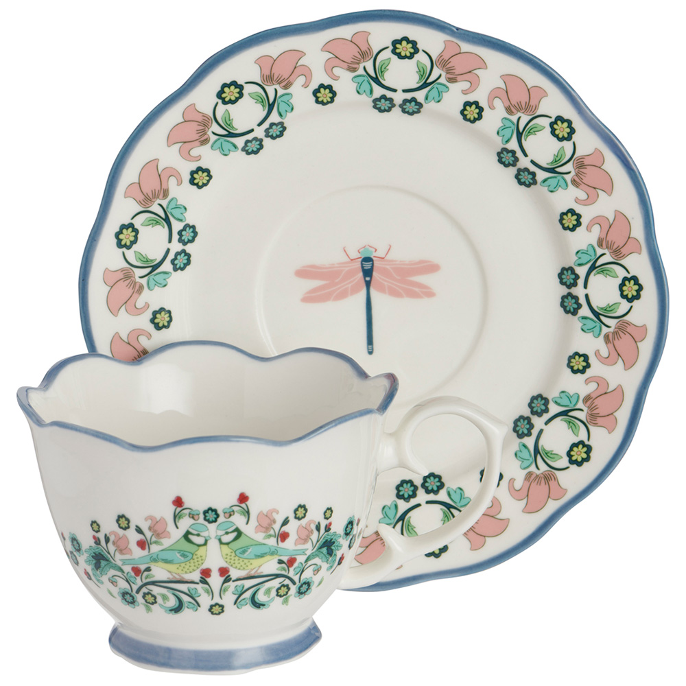 Wilko Fond Memories Cup and Saucer Wilko