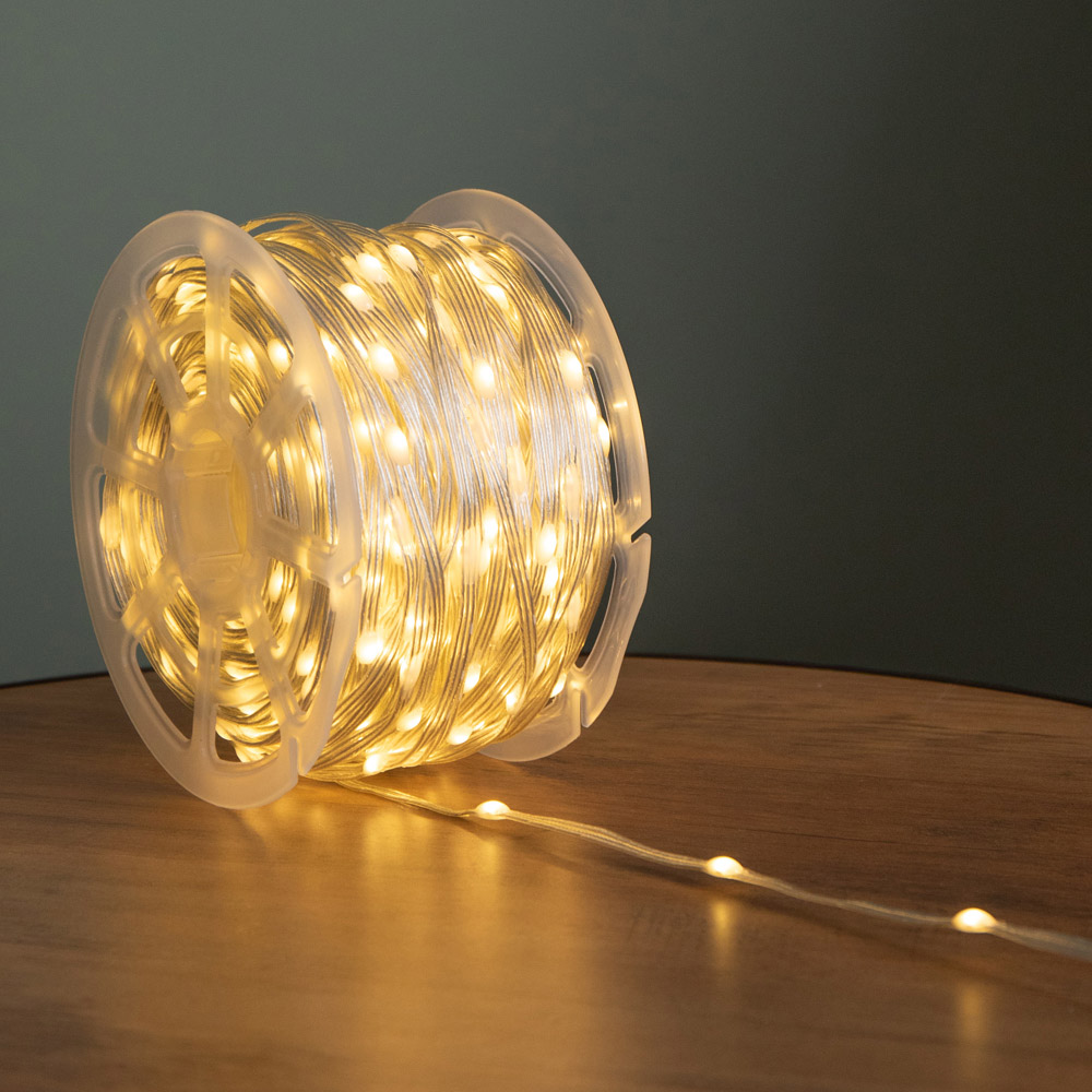 Samuel Alexander 1000 Warm White and Cool White LED Light Up Christmas String Light 75m Image 3