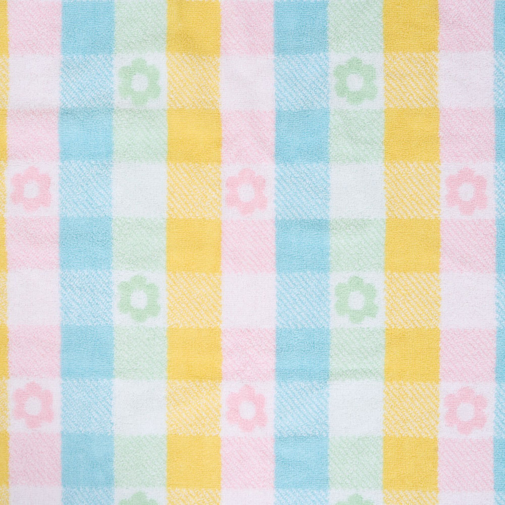 Spring Check Towel Hand Towel Image 2