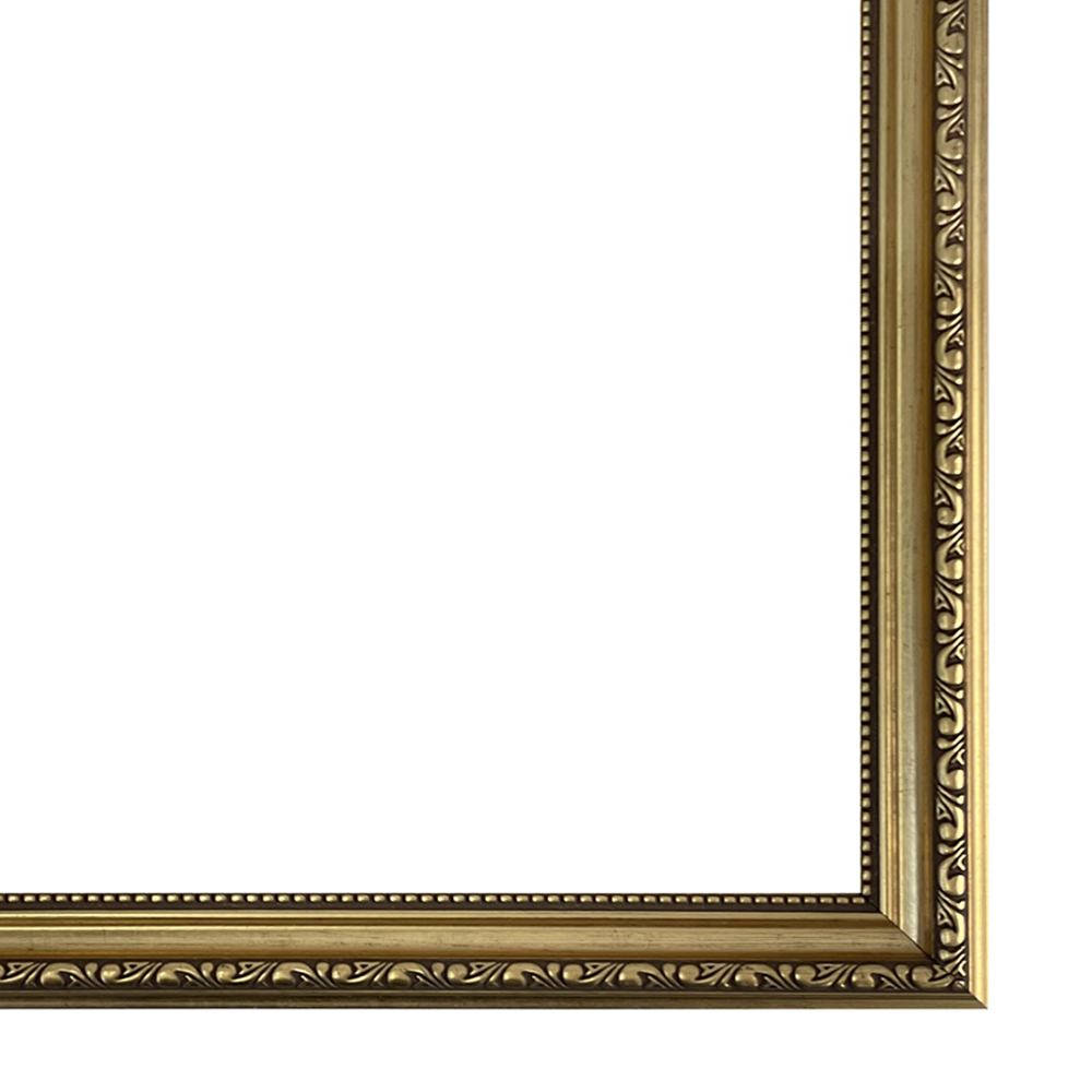 Frames by Post Shabby Chic Antique Gold Photo Frame 7 x 5 Inch Image 3