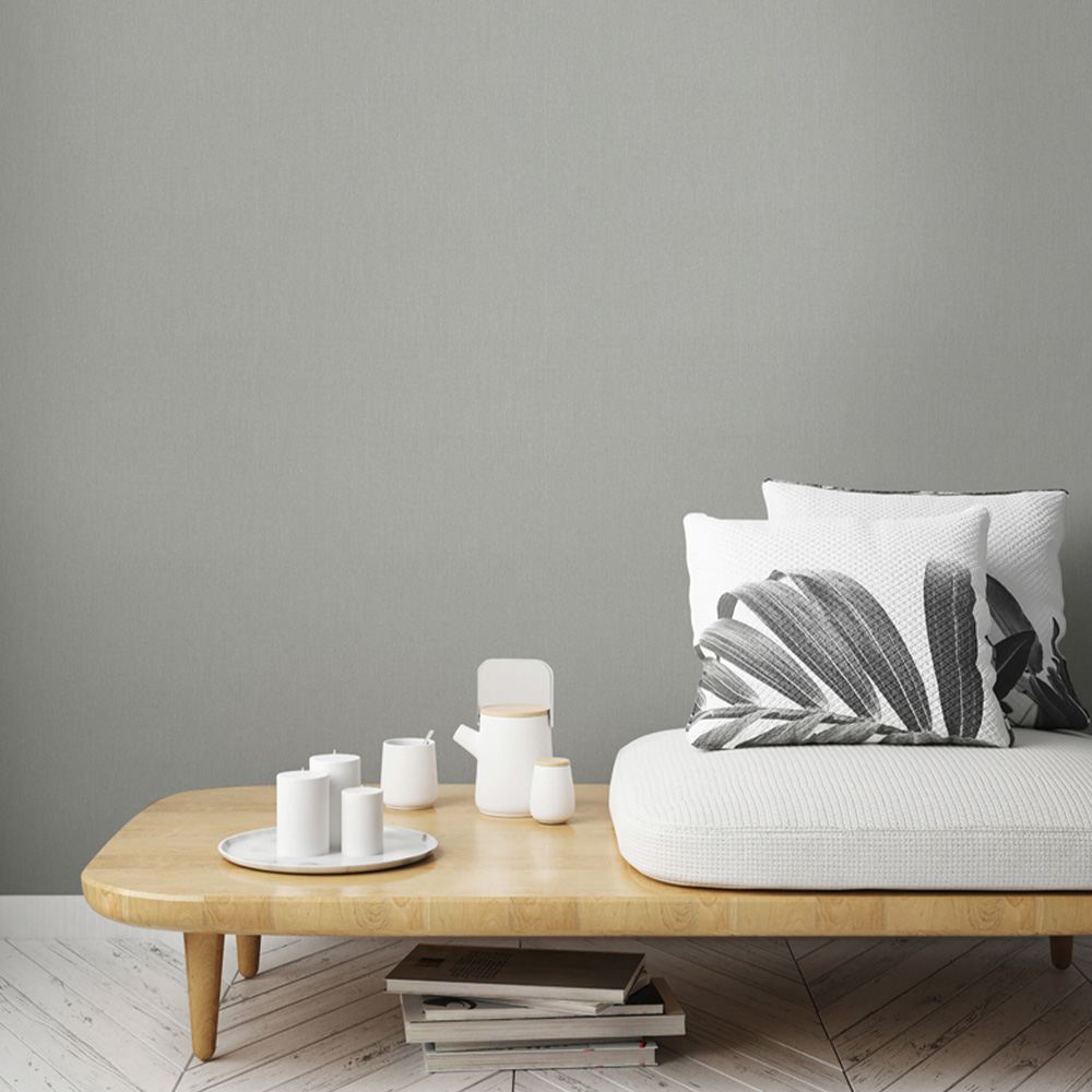 Galerie Industrial Effects Plain Grey Wallpaper Image 4