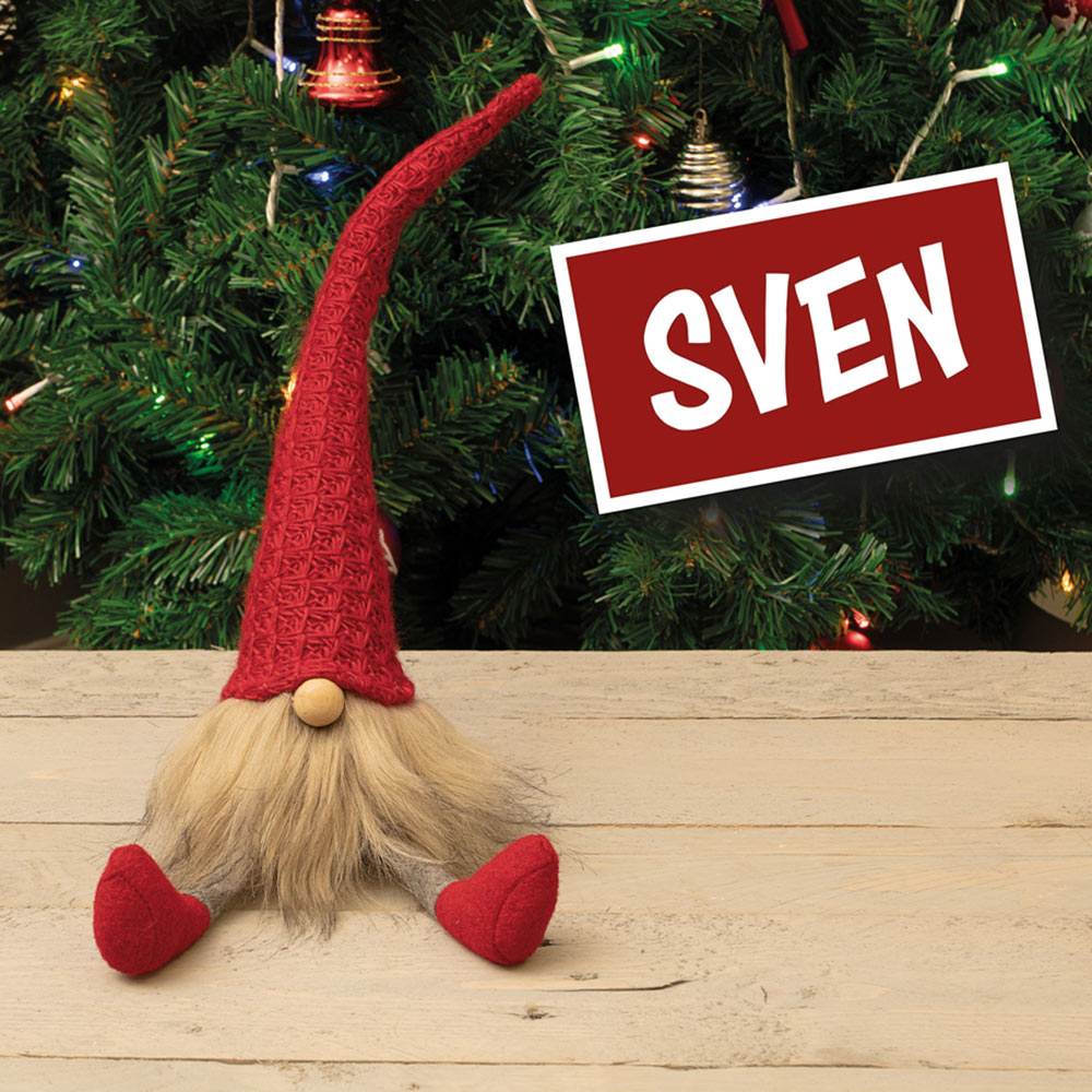 St Helens Red Gonk Christmas Decoration 43cm Image 3