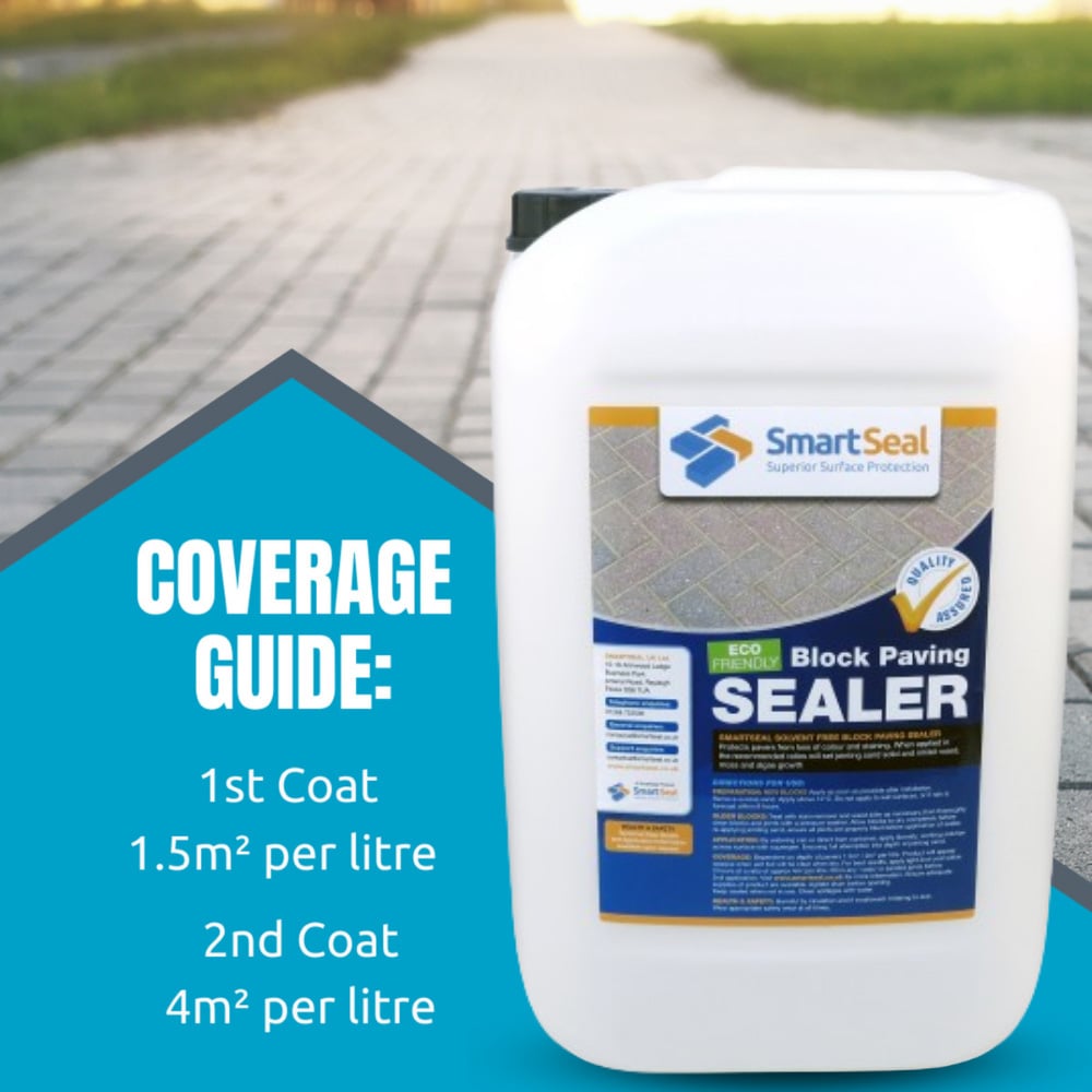 SmartSeal Eco Friendly Block Paving Sealer 25L Image 9