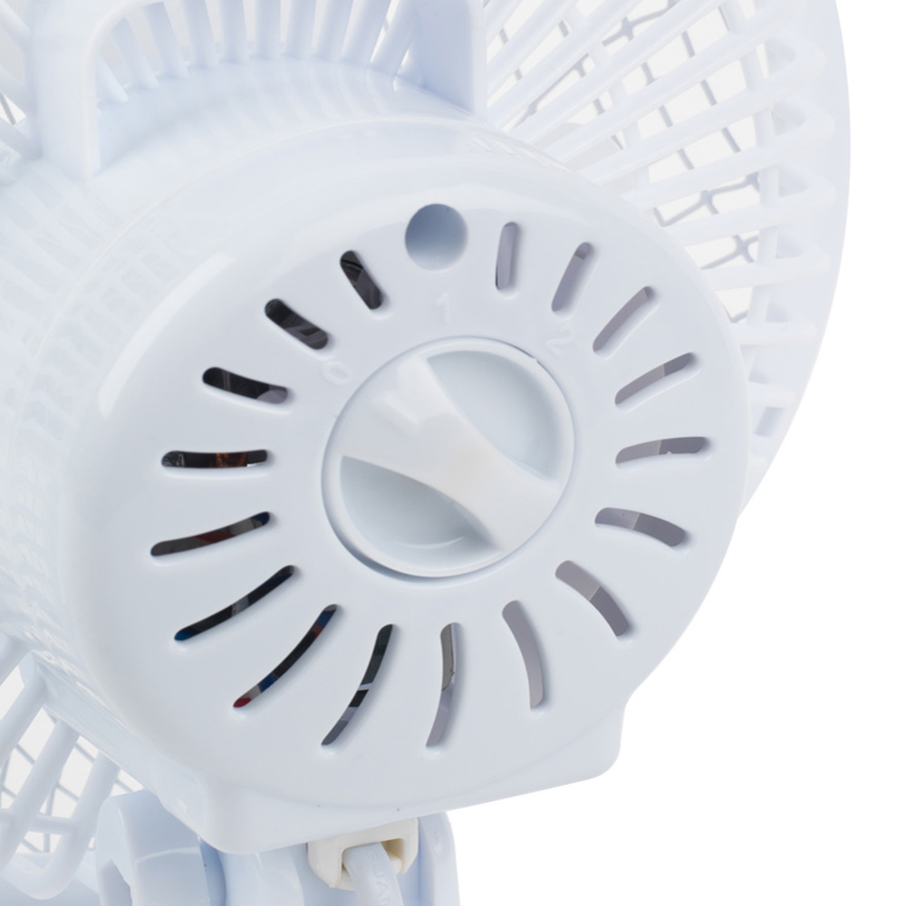 Beldray White Desk Fan 6 inch Image 5
