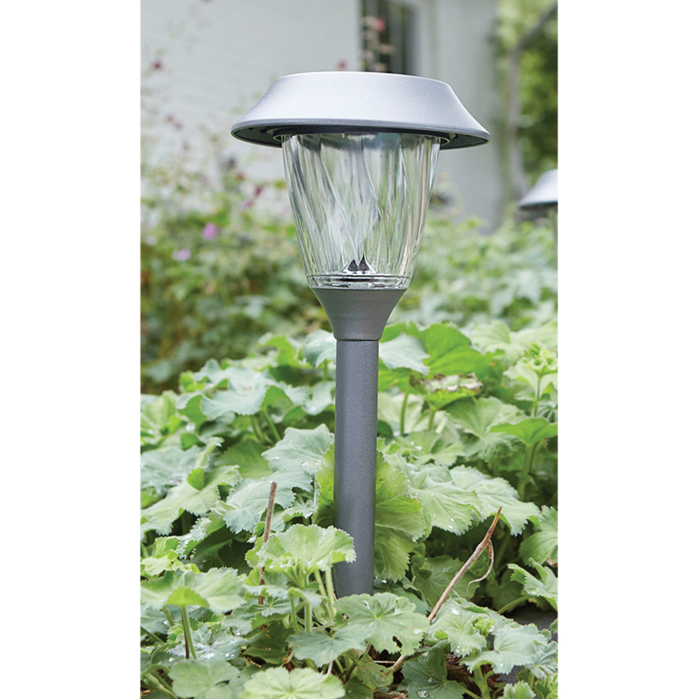 Luxform Juneau Anthracite LED Solar Garden Spike Light Image 2