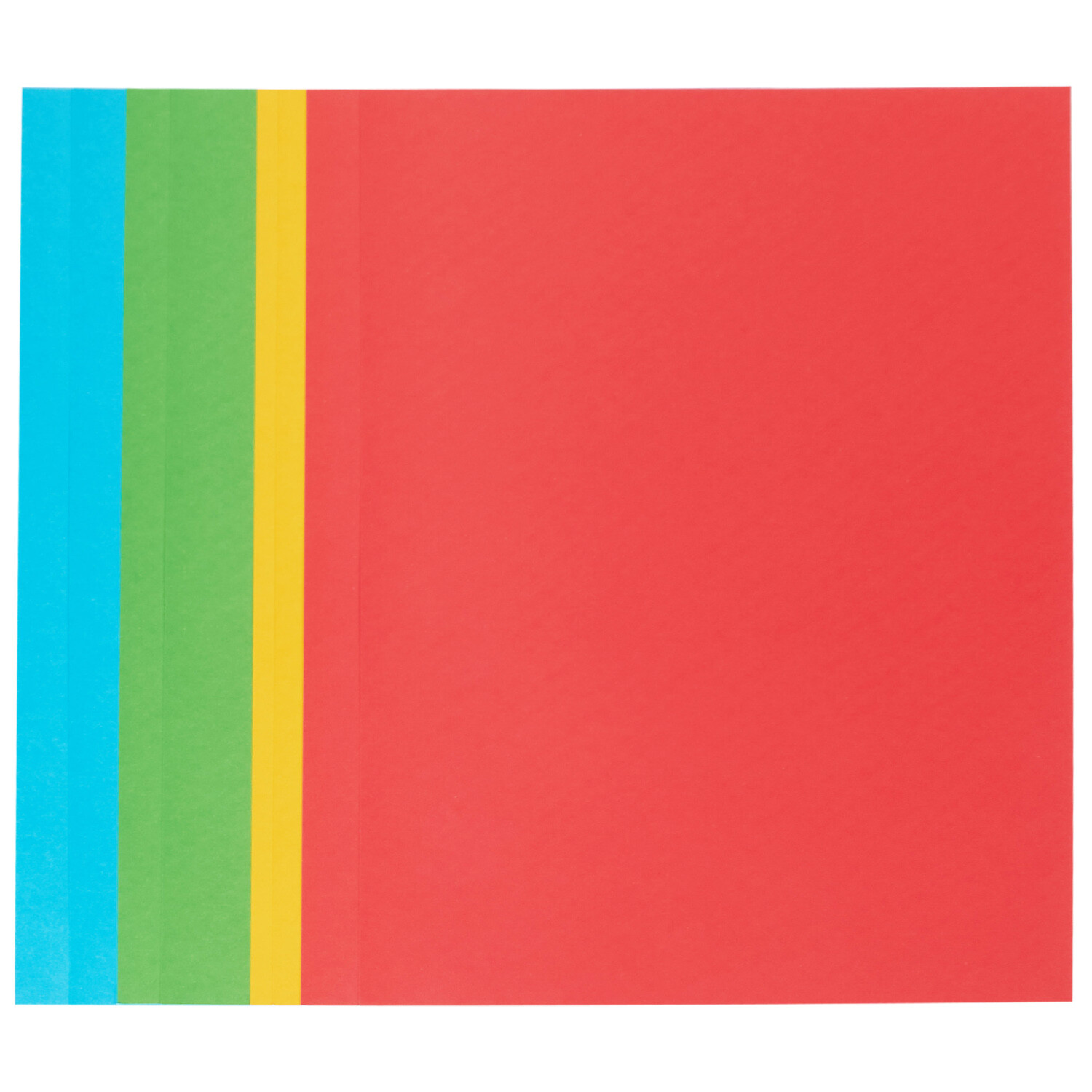 Pack of 8 Coloured Cards A4 - Light Coloured Image 2