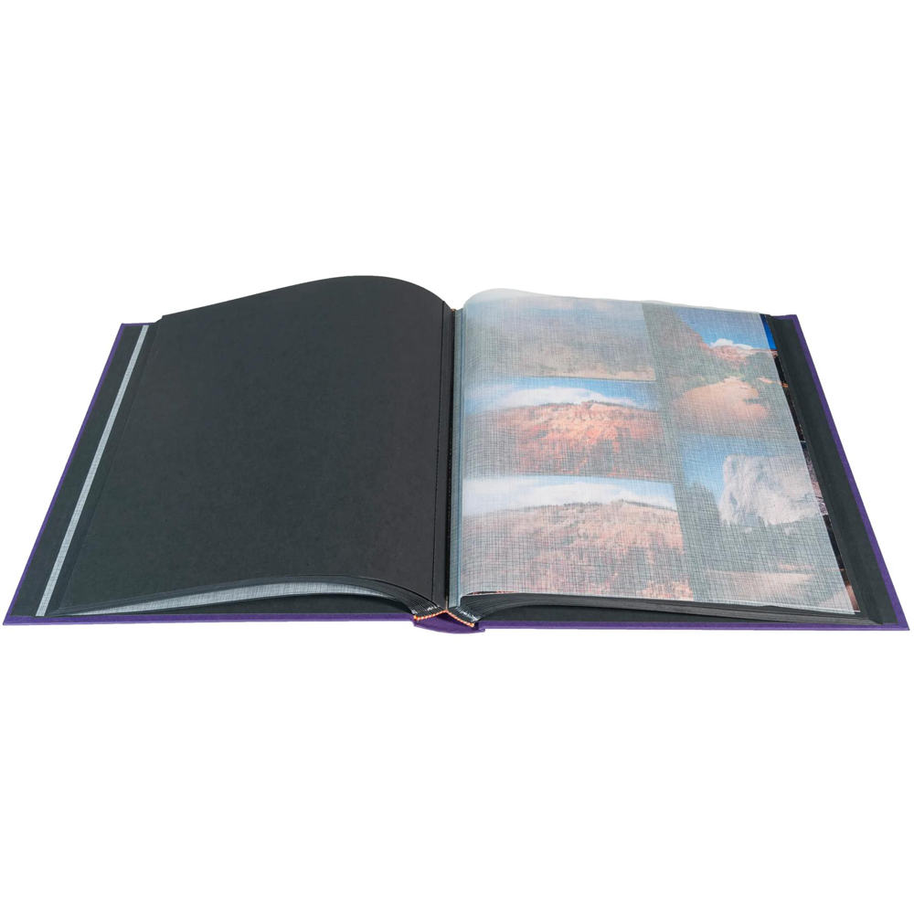Exacompta Japan Purple Photo Album 60 Sheets 300 Photos Image 5