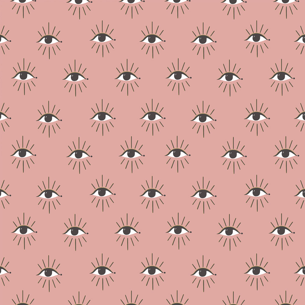 furn. Theia Abstract Blush Matte Wallpaper Image 1
