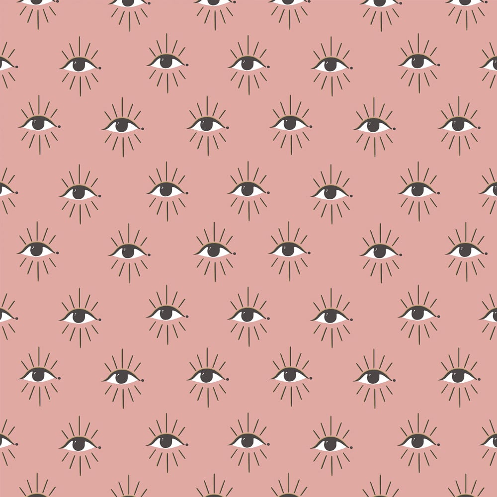 furn. Theia Abstract Blush Matte Wallpaper Image 1