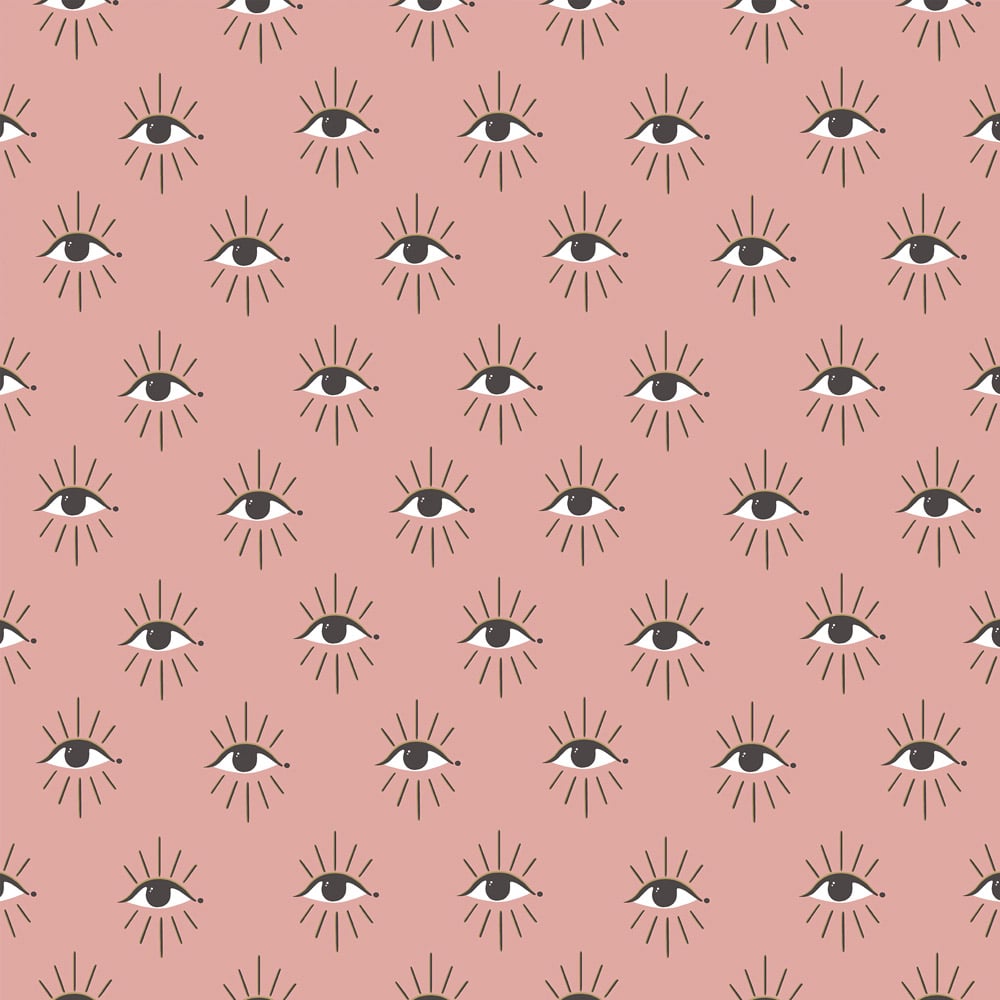 furn. Theia Abstract Blush Matte Wallpaper Image 1