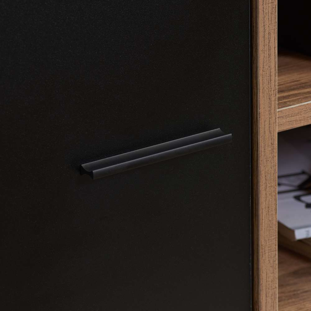 Shard 2 Door Brown TV Unit Image 3